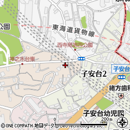 神奈川県横浜市神奈川区神之木台41-11周辺の地図