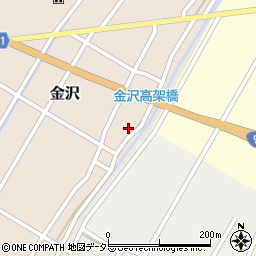鳥取県鳥取市金沢114周辺の地図