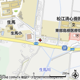 ヤマザキＹショップ西生馬町店周辺の地図