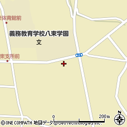 島根県松江市八束町波入1987周辺の地図