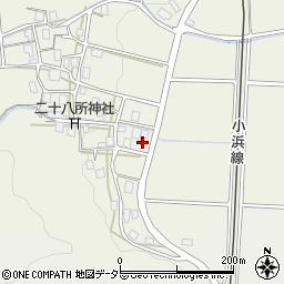 福井県三方上中郡若狭町長江6周辺の地図