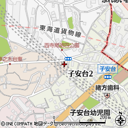 神奈川県横浜市神奈川区神之木台43-9周辺の地図