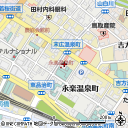 鳥取県鳥取市永楽温泉町401周辺の地図