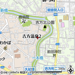 鳥取県鳥取市吉方温泉2丁目305周辺の地図