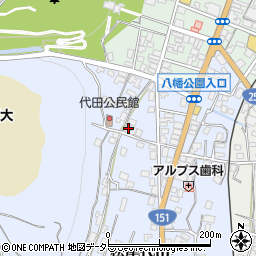 長野県飯田市松尾代田1797周辺の地図