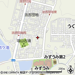 島根県松江市西法吉町9周辺の地図