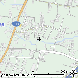 長野県飯田市大瀬木840-1周辺の地図