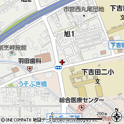 新倉郵便局周辺の地図