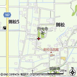 西町公民館周辺の地図