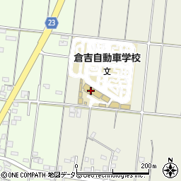 鳥取県倉吉自動車学校周辺の地図