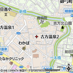 鳥取県鳥取市吉方温泉2丁目670周辺の地図