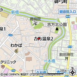 鳥取県鳥取市吉方温泉2丁目324周辺の地図