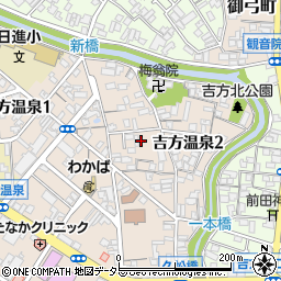 鳥取県鳥取市吉方温泉2丁目671周辺の地図