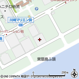 日本通運川崎海運支店周辺の地図