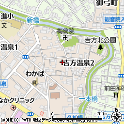鳥取県鳥取市吉方温泉2丁目周辺の地図