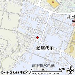 長野県飯田市松尾代田705周辺の地図