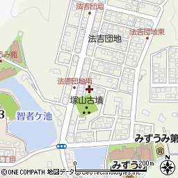 島根県松江市西法吉町10-30周辺の地図