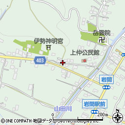 山梨県西八代郡市川三郷町岩間2531周辺の地図