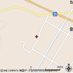 鳥取県鳥取市金沢321周辺の地図