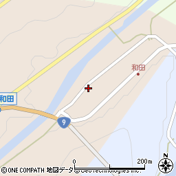 兵庫県美方郡香美町村岡区和田62周辺の地図