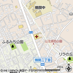 ウエインズトヨタ神奈川　大和鶴間店周辺の地図