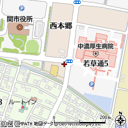 たんぽぽ薬局　関店周辺の地図