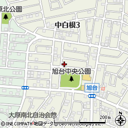 横浜白根北郵便局周辺の地図