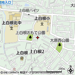 神奈川県横浜市旭区上白根2丁目44周辺の地図
