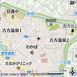 鳥取県鳥取市吉方温泉2丁目659周辺の地図