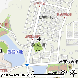 島根県松江市西法吉町10周辺の地図