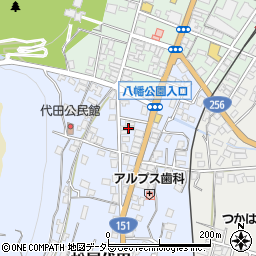 長野県飯田市松尾代田1806周辺の地図