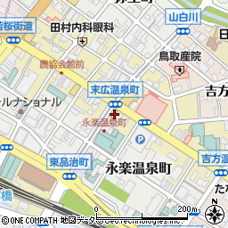 鳥取県鳥取市末広温泉町601周辺の地図