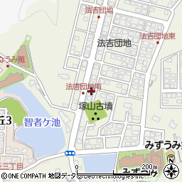 島根県松江市西法吉町10-23周辺の地図