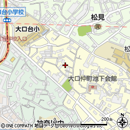 リバティヒルズ妙蓮寺周辺の地図