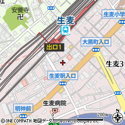 中華料理陳香園周辺の地図