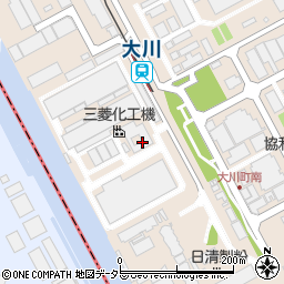 三菱化工機株式会社事務部総務人事Ｇ周辺の地図