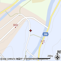 兵庫県美方郡香美町村岡区入江1809-1周辺の地図