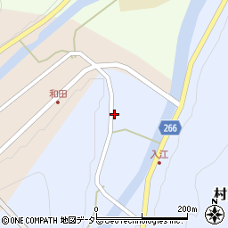 兵庫県美方郡香美町村岡区入江1809周辺の地図