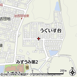 島根県松江市うぐいす台周辺の地図