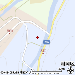 兵庫県美方郡香美町村岡区入江1820周辺の地図