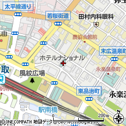 鳥取県鳥取市永楽温泉町159周辺の地図
