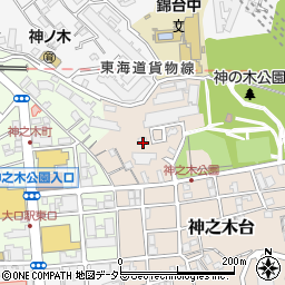 神奈川県横浜市神奈川区神之木台11周辺の地図