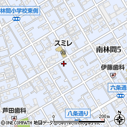 Ｙ・フラット周辺の地図