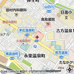 鳥取県鳥取市末広温泉町458周辺の地図