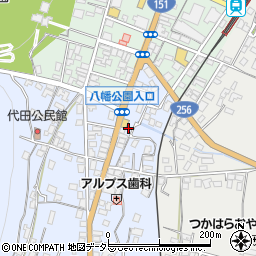 長野県飯田市松尾代田1818周辺の地図