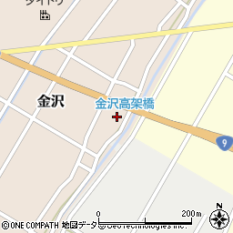 鳥取県鳥取市金沢113周辺の地図