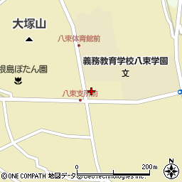 島根県松江市八束町波入2066周辺の地図