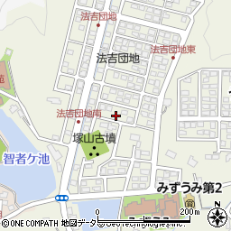 島根県松江市西法吉町11-19周辺の地図