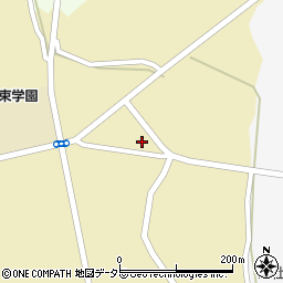 島根県松江市八束町波入1870周辺の地図