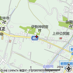 山梨県西八代郡市川三郷町岩間2550周辺の地図